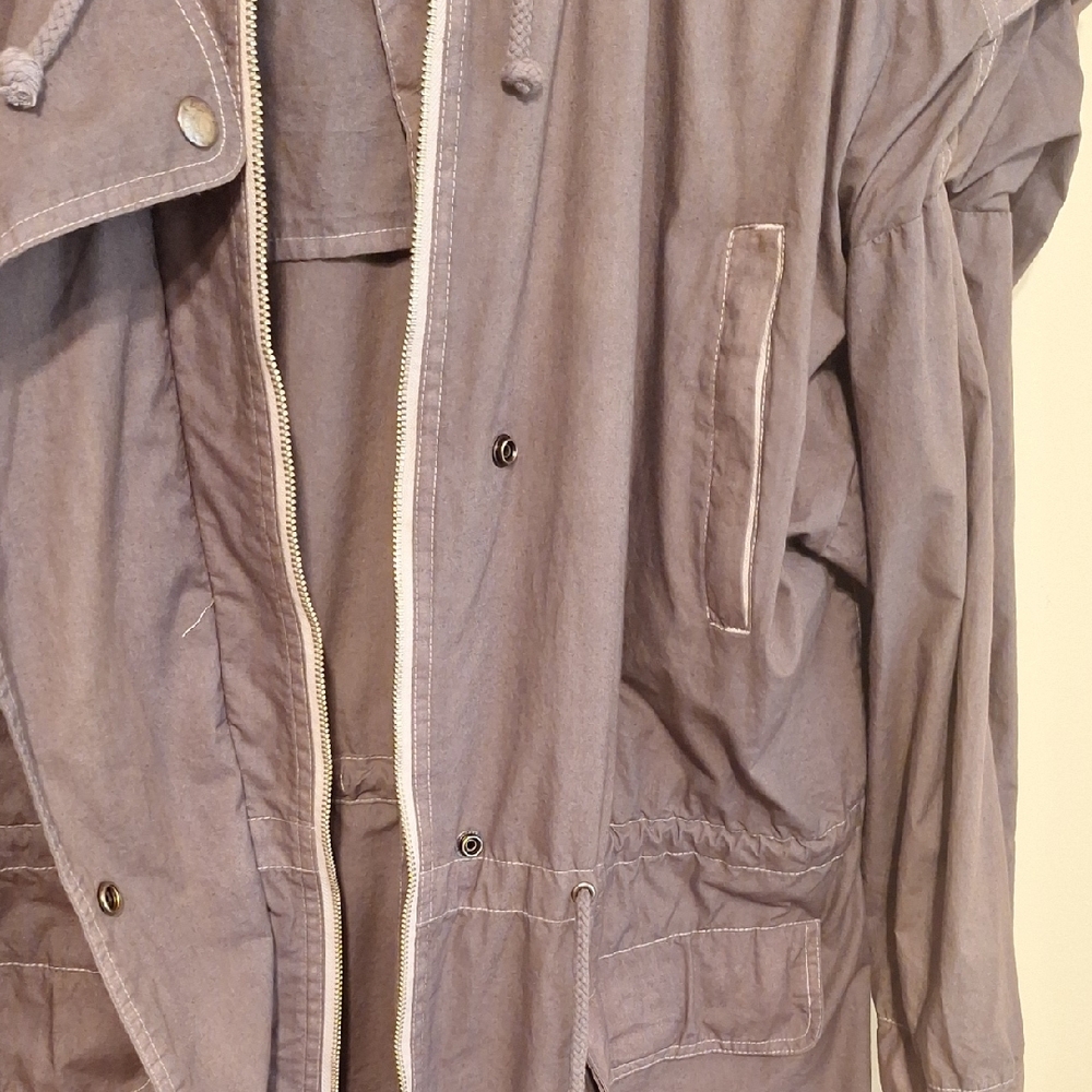 Anorak Purple Hooded Jacket